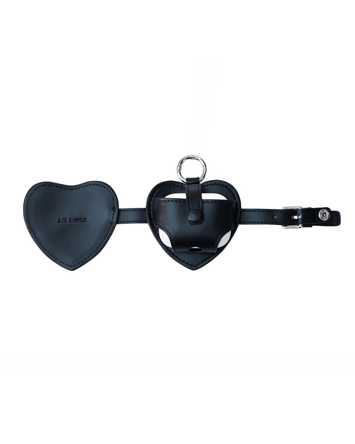 Locked Heart Airpod Case - Pepper Noir