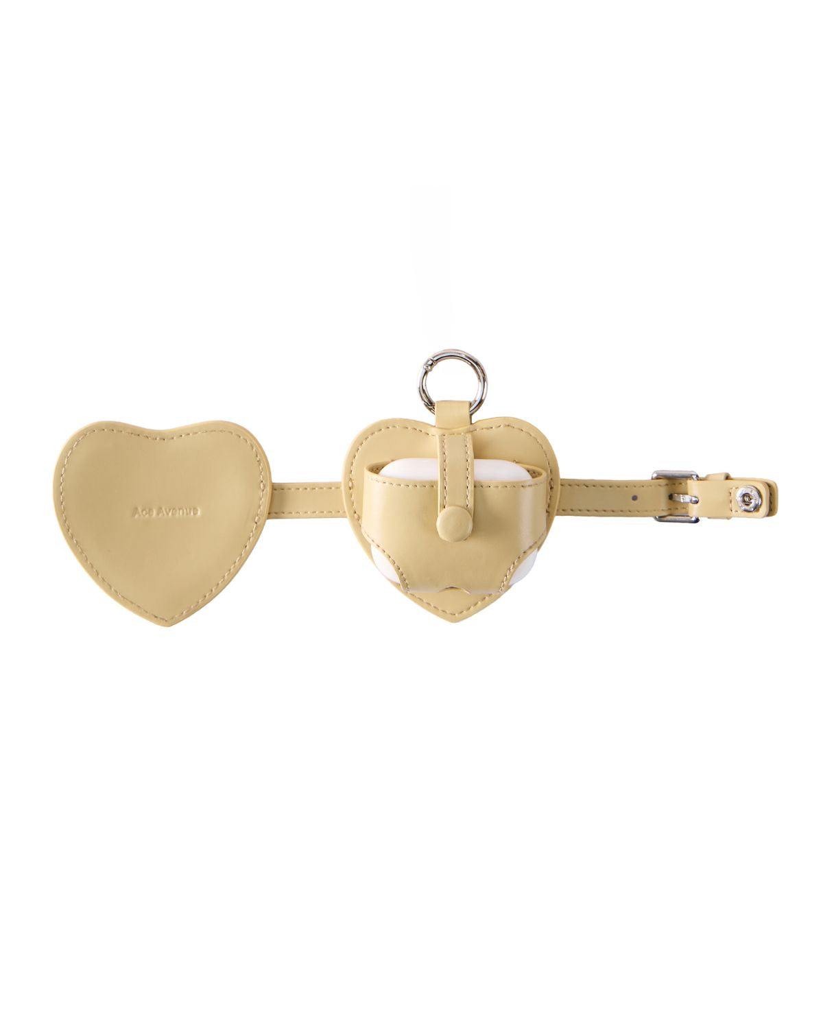 Locked Heart Airpod Case - Toasted Butter