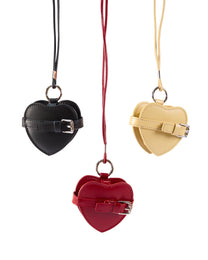 Locked Heart Airpod Case - Chilli